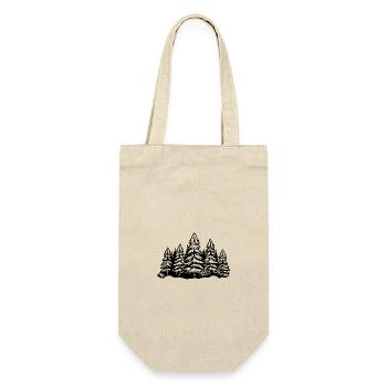 Forest Trees - Gift Bag for Bottles - nature - Front