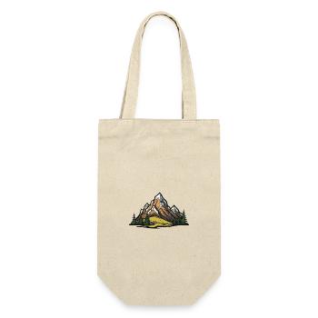 Mountains Landscape - Gift Bag for Bottles - nature - Front
