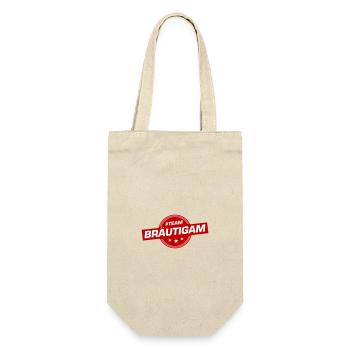 Team Groom Wedding Party Wedding - Gift Bag for Bottles - nature - Front