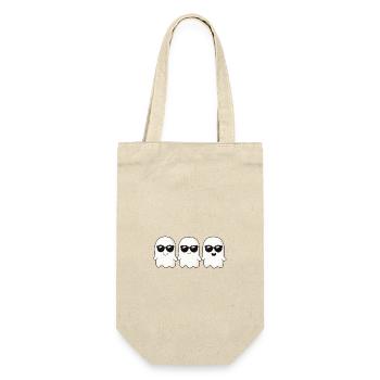 Fantômes Halloween Cool - Sac à bouteille - nature - Devant