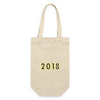 2018 Year Birthday - Gift Bag for Bottles - nature - Front