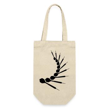 Dart Pattern - Sac à bouteille - nature - Devant