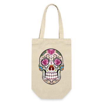 Mexican Sugar Skull, day of the dead - Sac à bouteille - nature - Devant