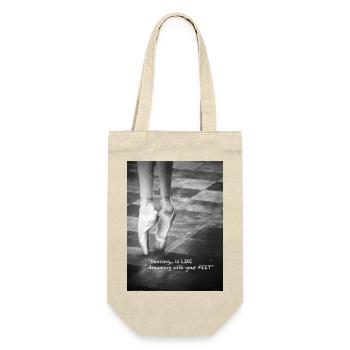 Love of dance - Gift Bag for Bottles - nature - Front