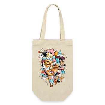 Jelly the ice cream - Gift Bag for Bottles - nature - Front