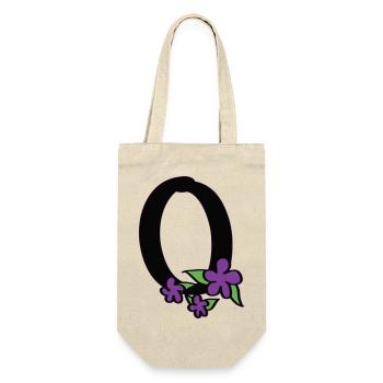 O for Optimist - Gift Bag for Bottles - nature - Front