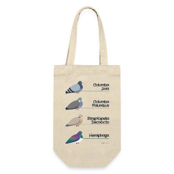 Latin name for pigeon - Columba Livia - Gift Bag for Bottles - nature - Front