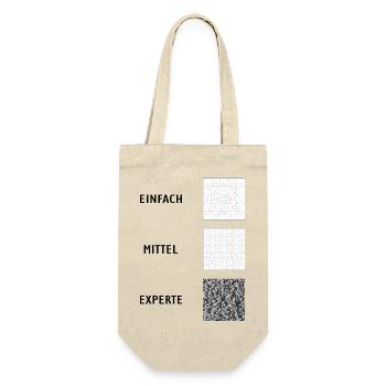 PUZZLESPAß! - Griller de - Geschenkbeutel für Flaschen - Natur - Vorne