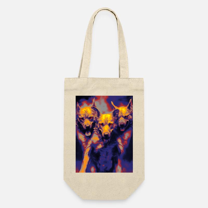 Cerberus - Gift Bag for Bottles - nature
