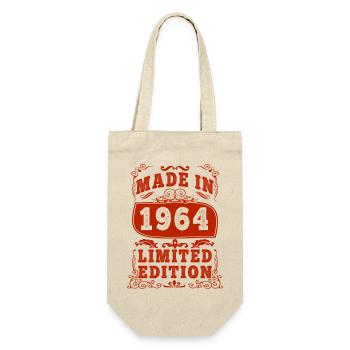 1964 Birthday 1964 Born in 1964 Birthday - Gift Bag for Bottles - nature - Front