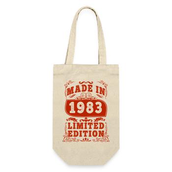 1983 Birthday 1983 Born in 1983 Birthday - Gift Bag for Bottles - nature - Front
