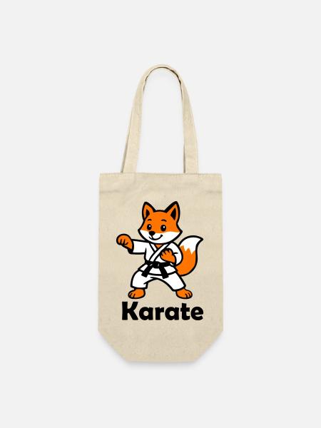 Karaté Renard - Sac à bouteille - nature