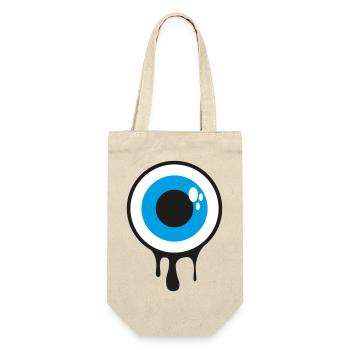 Dripping Eye - Geschenkbeutel für Flaschen - Natur - Vorne