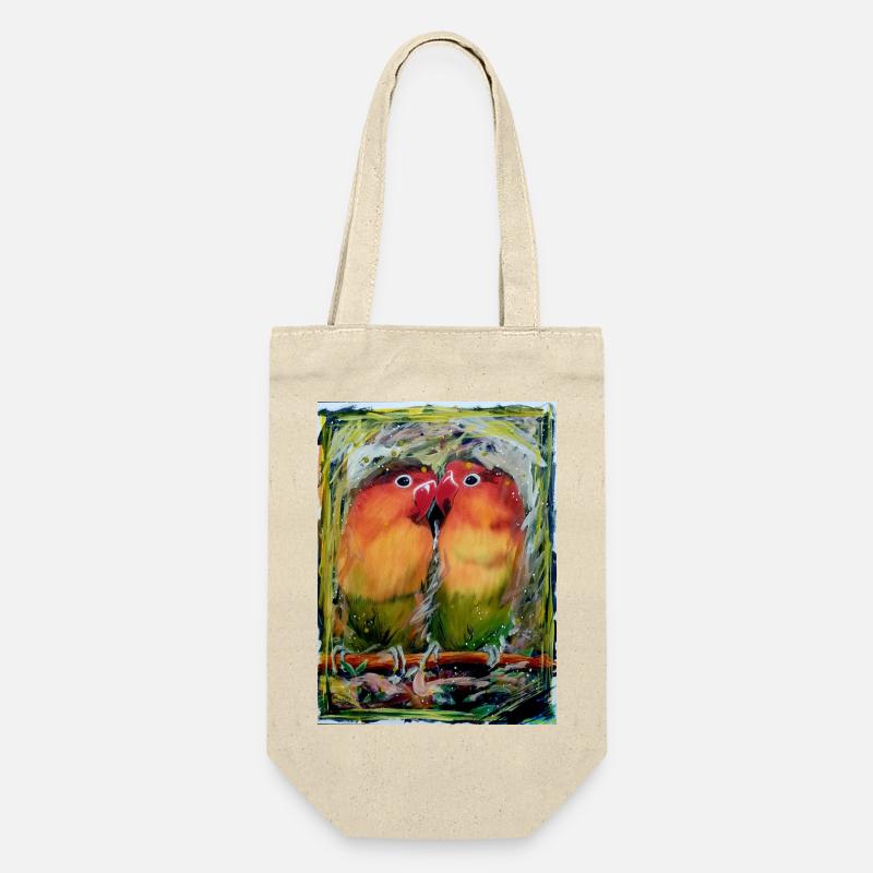 Inséparables - Sac à bouteille - nature