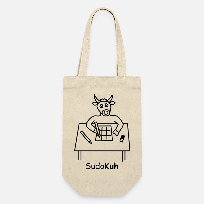 Sudo-Kuh - Geschenkbeutel für Flaschen - Natur
