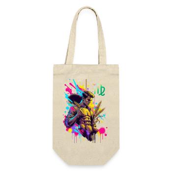 Virgo Man – Astrology Gift - Gift Bag for Bottles - nature - Front