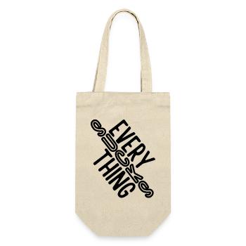 Everything sucks - or does it??? - Gift Bag for Bottles - nature - Front