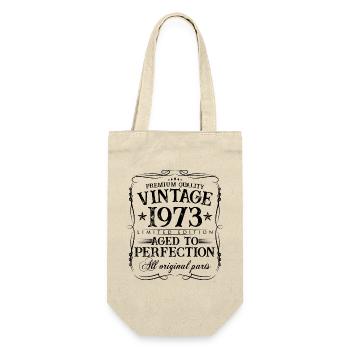 1973 vintage vintage 50 ans cadeau d’anniversaire - Sac à bouteille - nature - Devant