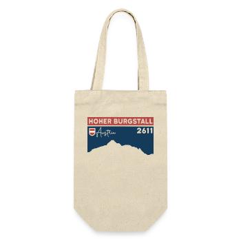 Hoher Burgstall Bergtour Klettersteig Stubaital - Geschenkbeutel für Flaschen - Natur - Vorne