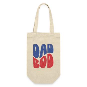 Papa Bod - Geschenkbeutel für Flaschen - Natur - Vorne