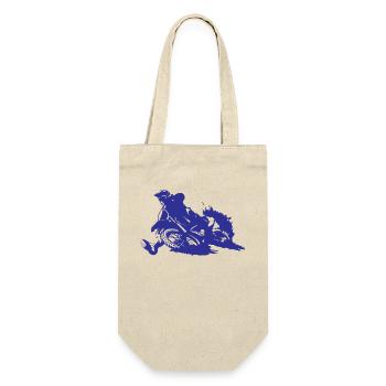 Motocross - Gift Bag for Bottles - nature - Front