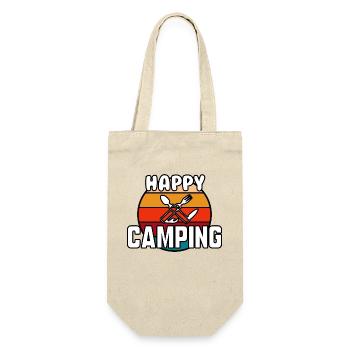 Happy camping - Sac à bouteille - nature - Devant