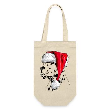 Santa DOGO ARGENTINO Chiens de Noël Wilsigns - Sac à bouteille - nature - Devant