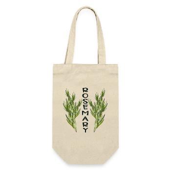 PLANTES DE ROMARIN - JARDIN - ÉPICES DE CUISSON - HERBES - Sac à bouteille - nature - Devant