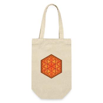 Sierpinski - Gift Bag for Bottles - nature - Front