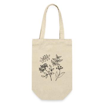 Forest Green Wild Herbs Forest Plants Wild Plants - Gift Bag for Bottles - nature - Front