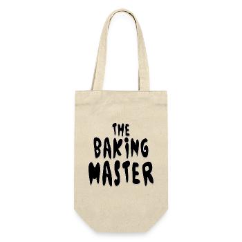 Printflow Baking Master - Geschenkbeutel für Flaschen - Natur - Vorne