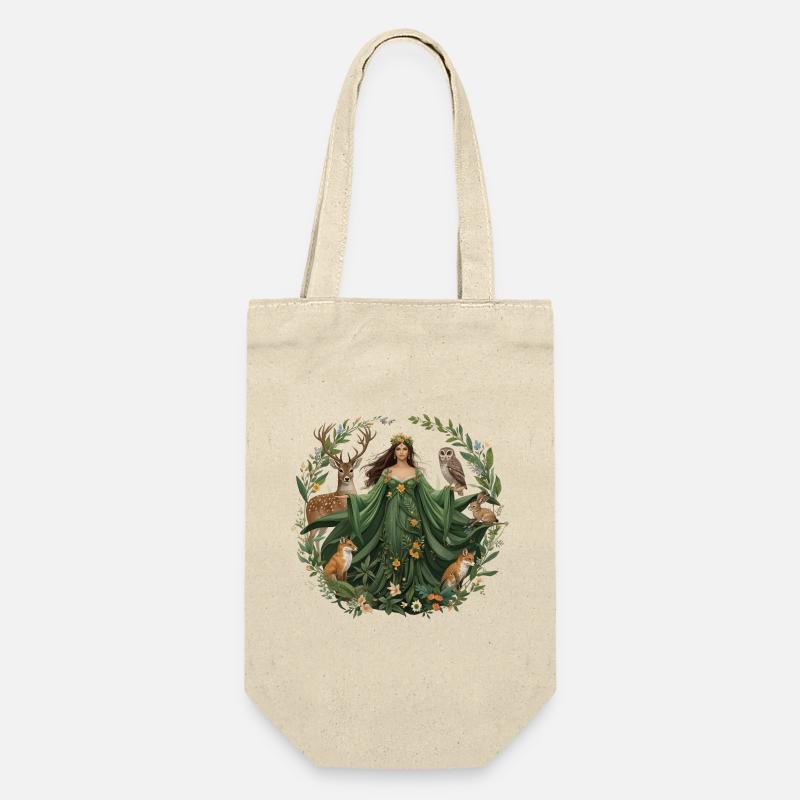 Mutter Natur - Geschenkbeutel für Flaschen - Natur