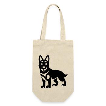 Belgian Malinois Shepherd Dog - Gift Bag for Bottles - nature - Front