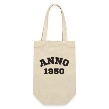 Anno 1950 Birthday Year of birth - Gift Bag for Bottles - nature - Front