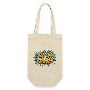 Super Lucas - Gift Bag for Bottles - nature - Front