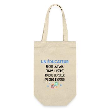 Un éducateur, un guide pour la vie - Sac à bouteille - nature - Devant