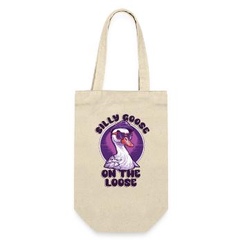 The stupid goose on the loose - Gift Bag for Bottles - nature - Front