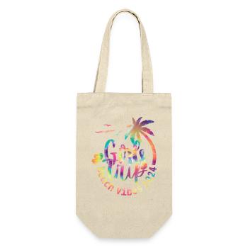Girl Weekend Girls Trip Beach Vibes 2024 - Gift Bag for Bottles - nature - Front