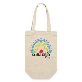 Back to School First Day of School School Child 2024 - Gift Bag for Bottles - nature - Front