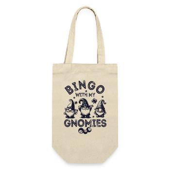 Bingo avec mes gnomies Bingo amusant - Sac à bouteille - nature - Devant