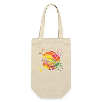 Volleyball Players Kids Beach Volleyball - Gift Bag for Bottles - nature - Front