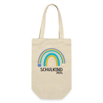Back to school First day of school school child 2024 - Gift Bag for Bottles - nature - Front