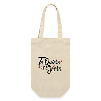 Je t’aime un Jarta - Sac à bouteille - nature - Devant