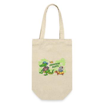 ADVENTURE AWAITS - Geschenkbeutel für Flaschen - Natur - Vorne