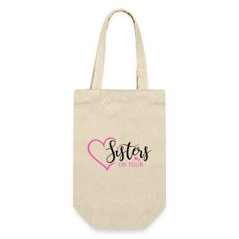 Sister Sisters Siblings Sisters on tour - Gift Bag for Bottles - nature - Front