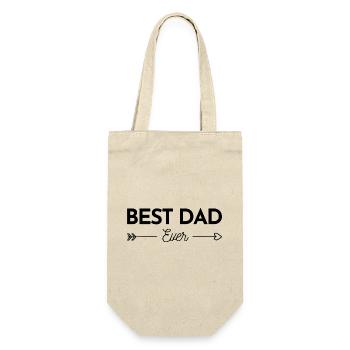Best Dad Ever - Sac à bouteille - nature - Devant