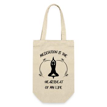 Meditation - Gift Bag for Bottles - nature - Front