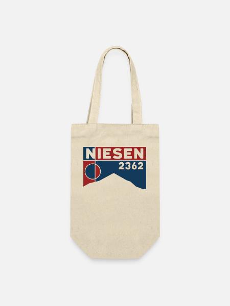 Niesen Wandern Wanderung Treppenlauf Höhe Souvenir - Geschenkbeutel für Flaschen - Natur