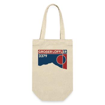 Großer Löffler North Ridge High Altitude Tour Ski Touring Souvenirs - Gift Bag for Bottles - nature - Front
