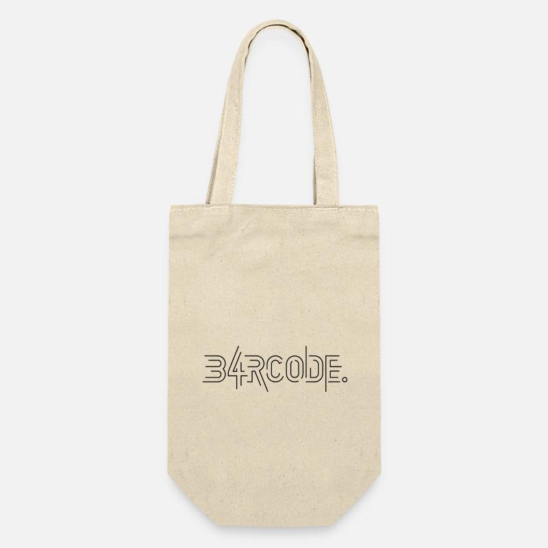 B4RCODE. Tech noir - Sac à bouteille - nature